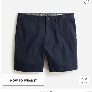 J.Crew 7inch Chino Shorts
